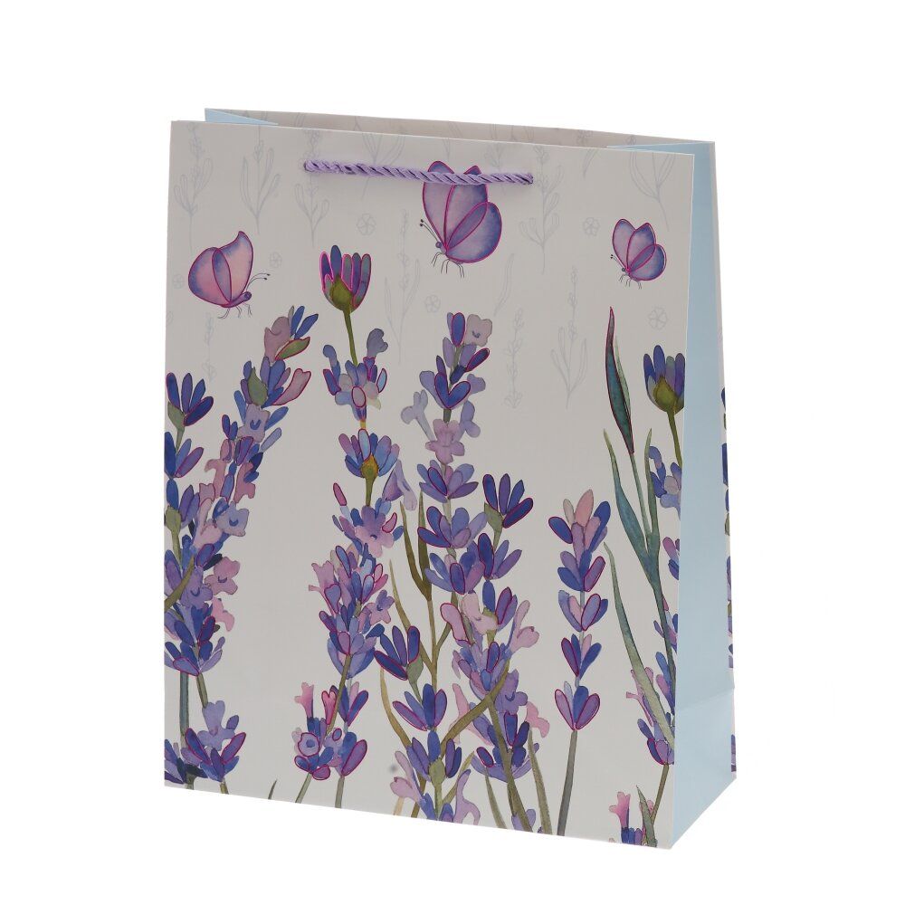 GAEM Пакет подарочный M (бумага 210г/м2, блок микс 12шт), L26 W10 H32 см, 4в.