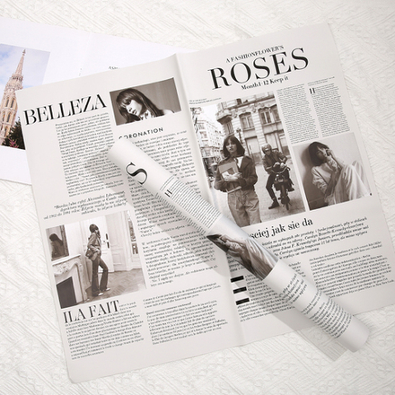 ЛИСТ "Roses" 58*58/20шт СЕРЫЙ