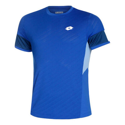 Мужское теннисное поло Lotto Tech 1 D1 T-Shirt Men - Blue