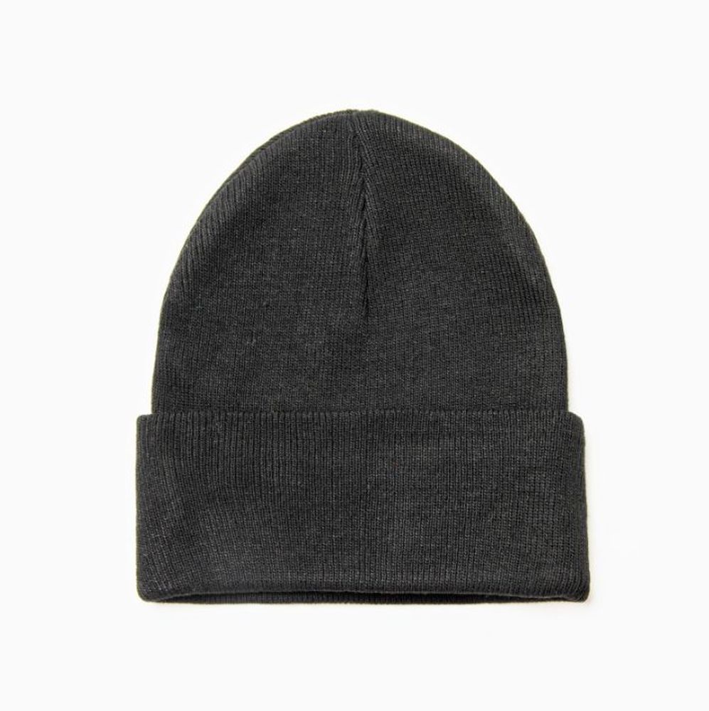 Шапка мужская двуслойная с отворотом, one size