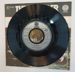 Винтажная виниловая пластинка LP Ginger Baker And His Baker Gurvitz Army The Gambler 7 дюймов 45 оборотов (Germany 1975)