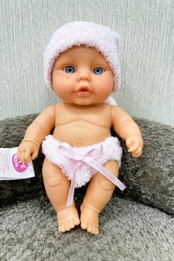 УЦЕНКА Пупс BERJUAN виниловый 20см (девочка) Baby (191)