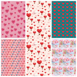 Бумага упаковочная 70*100см 25 листов, микс 73