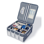 Аптечка домашняя 34х34х16 (серая)