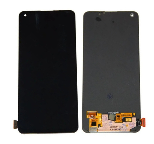 Дисплей для OPPO A74 4G в сборе с тачскрином Черный - Oled