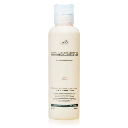 Бессульфатный органический шампунь с эфирными маслами Lador Triplex Natural Shampoo, 150 мл
