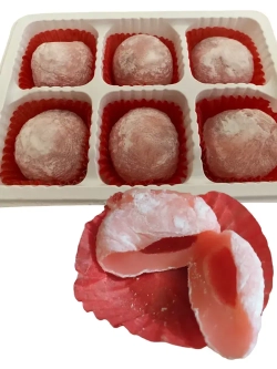 Моти рисовое пирожное по-японски со вкусом клубники 180 г