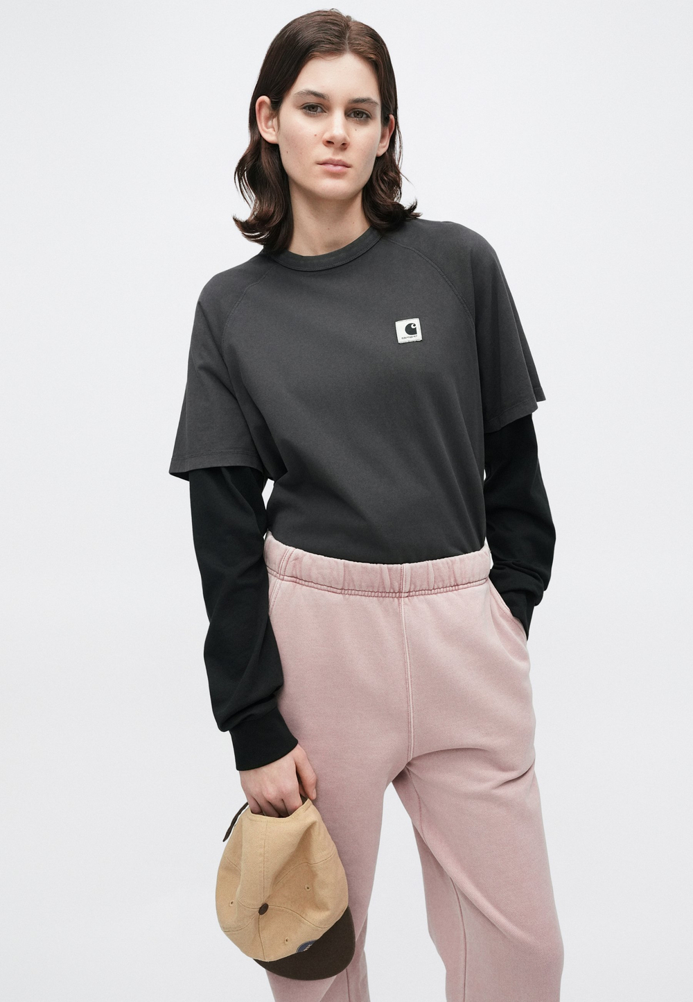 Carhartt WIP BENTON - Тренировочные брюки - Розовый