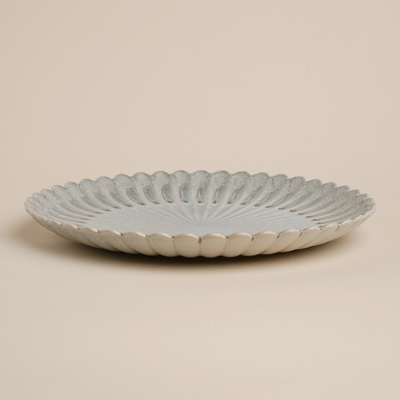 Блюдо для подачи «Эхо Крита», д=20 см, цвет голубой