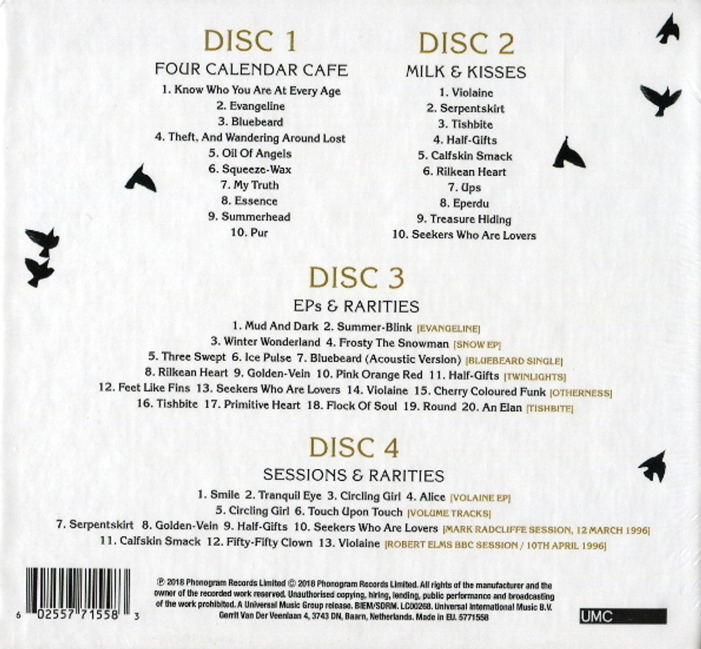 Cocteau Twins / Treasure Hiding: The Fontana Years (4CD)