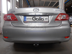 Фаркоп оцинкованный Galia T060A для Toyota Corolla седан 2007-2013(паспорт и сертификат в комплекте)(без электрики)