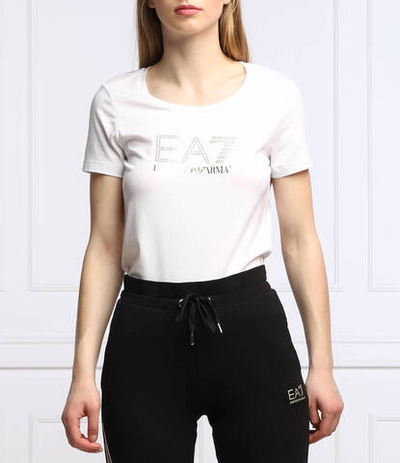 футболка EA7 - белый(3LTT23 TJDQZ)
