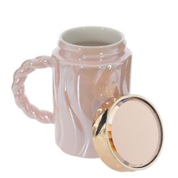 GAEM Кружка с крышкой, 490 мл, L13 W8 H13 см, 4в.