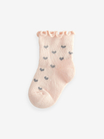 Носки для малышей Next K84-562, 5 шт., Молочный, Серый, Черный