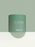 FARMSTAY - КРЕМ ДЛЯ ЛИЦА УСПОКАИВАЮЩИЙ С ЭКСТРАКТОМ ЗЕЛЕНОГО ЧАЯ TEA TREE BIOME CALMING CREAM, 80 ML