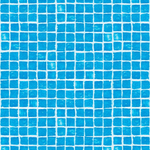 Лайнер Cefil мозаика голубая Gres 1.65x25.2 м (41.58 м.кв)