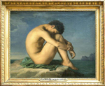 Jean-Hippolyte Flandrin  - эротическое искусство художника Жана-Ипполита Фландрина. 18+