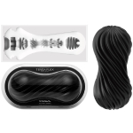 Нереалистичный мастурбатор Tenga Flex Rocky черный 17,6 см