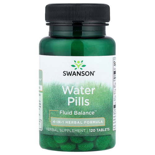 Swanson, Water Pills, 120 таблеток