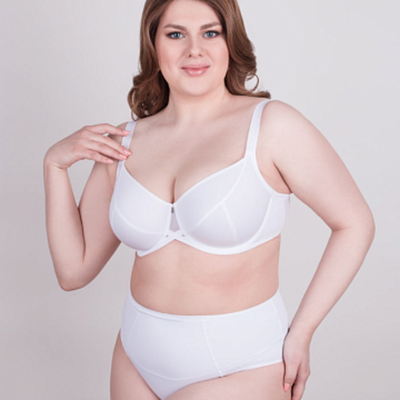 Бюстгальтер Мягкая чашка Белый Беларусь