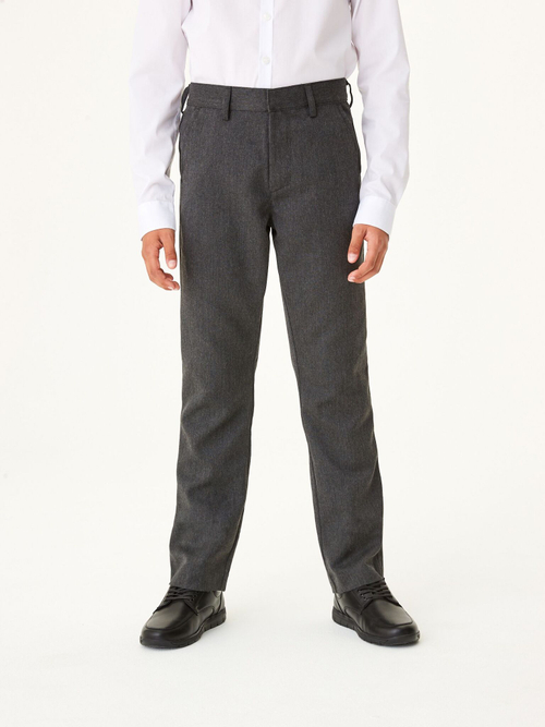 Брюки школьные для мальчика Next 188-741, Серый