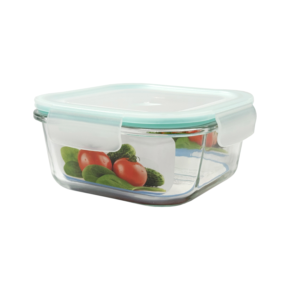 Контейнер для продуктов Behållare, 13х13, 500 мл, стекло/полипропилен
