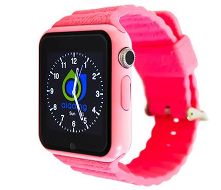 Детские часы с GPS Smart Baby Watch V7K Розовые