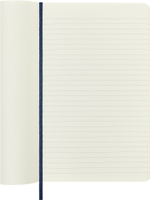 Блокнот Moleskine Classic Soft DOUBLE (NB313SB20) 13х21см линейка/нелинованный мягкая обложка синий