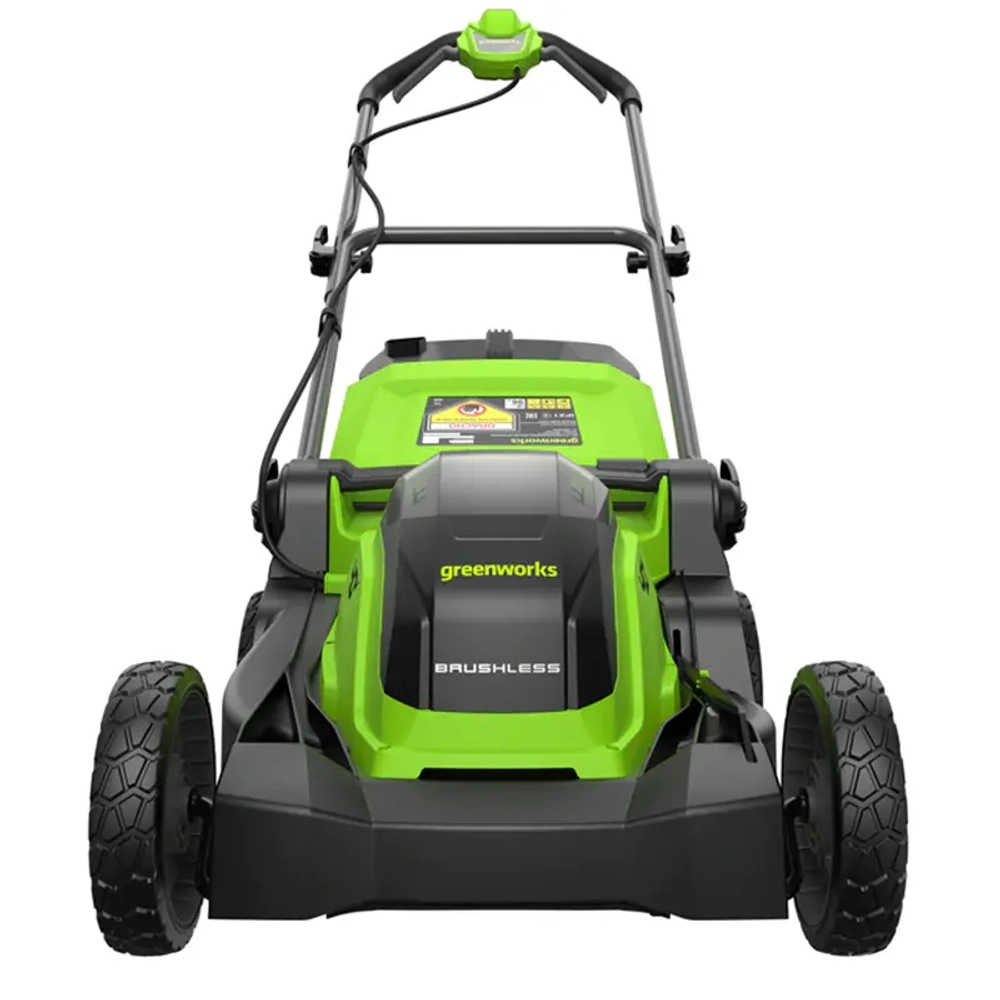 Аккумуляторная газонокосилка Greenworks GD40LM411K4 (1 x 4 Ач, Быстрое ЗУ) 2521007U4F