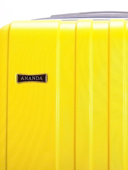 Чемодан Ananda 533 Желтый (M)
