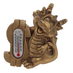 GAEM Магнит с термометром "Дракон", L7 W2 H5 см, 4в.