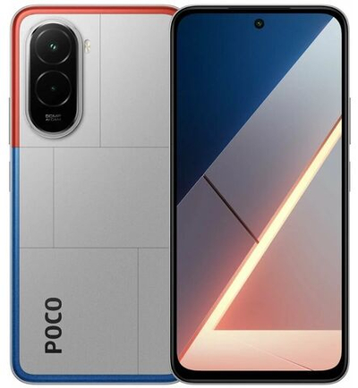 Смартфон Xiaomi Poco M7 8/256Gb Серебристый