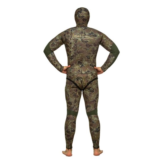 Гидрокостюм Marlin Camoskin Pro Green 7 мм зеленый камуфляж