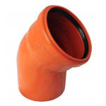 Отвод наружной канализации 110/45° 6004