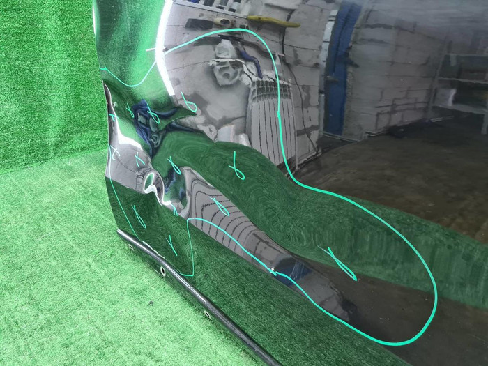 Дверь сдвижная левая Mercedes V W447 (2014-н.в.)