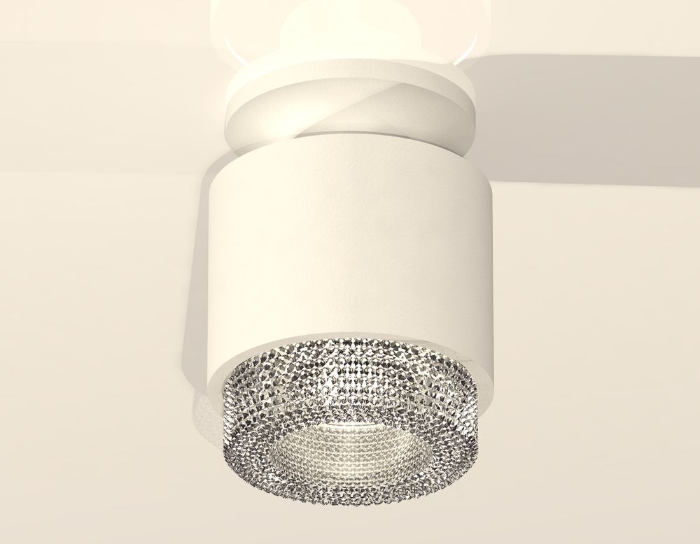 Ambrella Комплект накладного светильника с композитным хрусталем Techno XS7510042