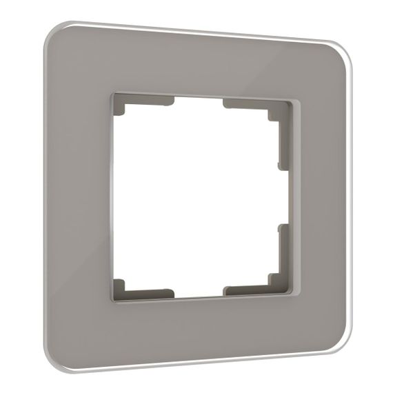 Рамка Werkel Elite на 1 пост дымчатый W0012417 4690389180644