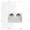 Розетка компьютерная встраиваемая VOLTUM S70 двойная RJ45+RJ45 кат.6, (белый глянцевый)