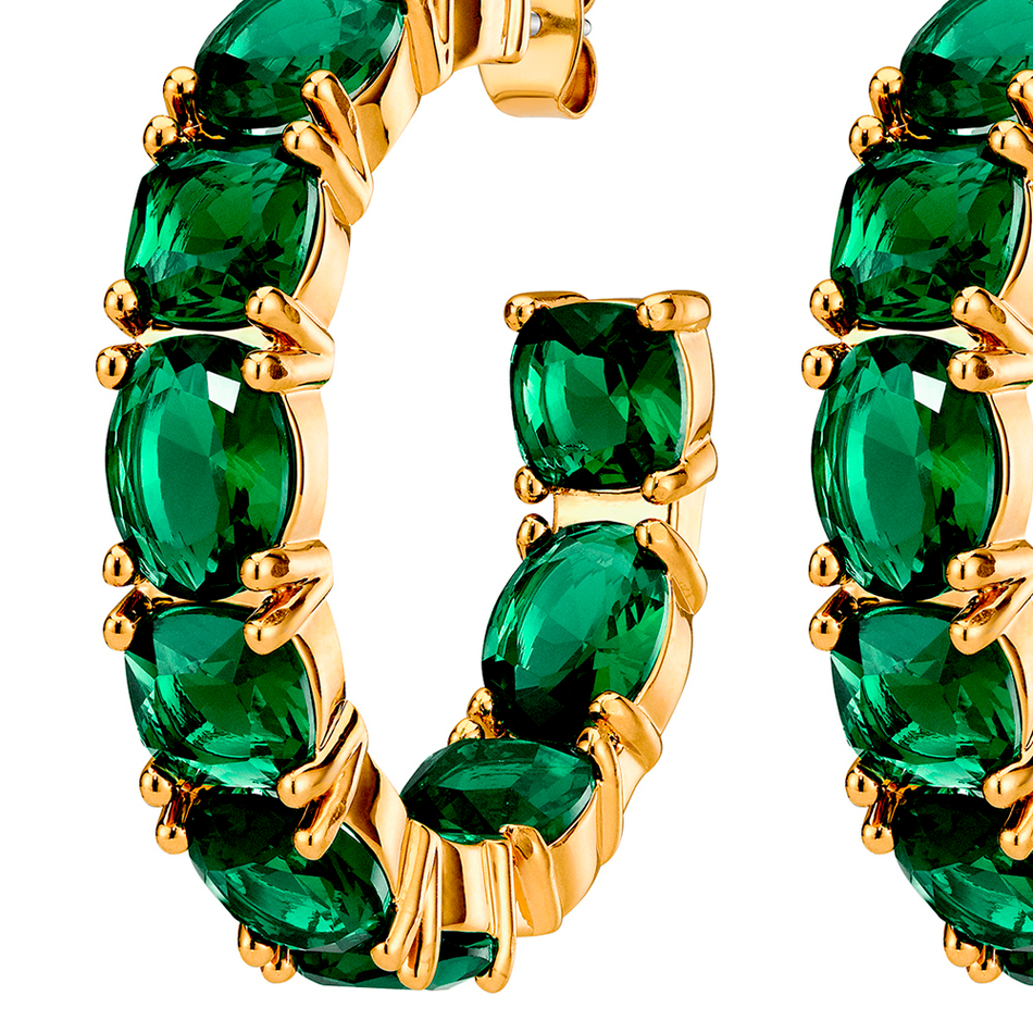 Серьги Dyrberg Kern GRETIA SG EMERALD GREEN 450085