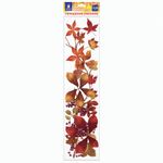 Украшение для окон и стекла ЗОЛОТАЯ СКАЗКА "Осенние мотивы 1", 14,8х59 см, ПВХ, 591239
