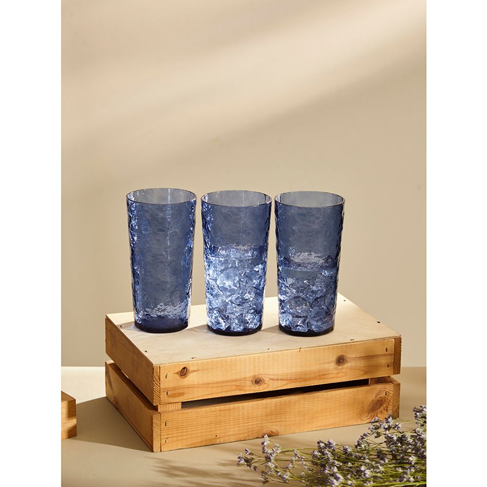 Набор стаканов из акрила Arctic, 540 мл, синий, 4 шт.