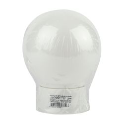 Светильник ЭРА НБП 01-60-004 c прямым основанием Гранат полиэтилен IP20 E27 max 60Вт D150 шар белый