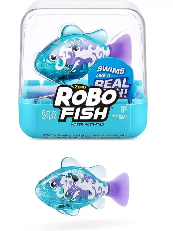 Робо рыбка Robo Alive интерактивная плавающая игрушка робот