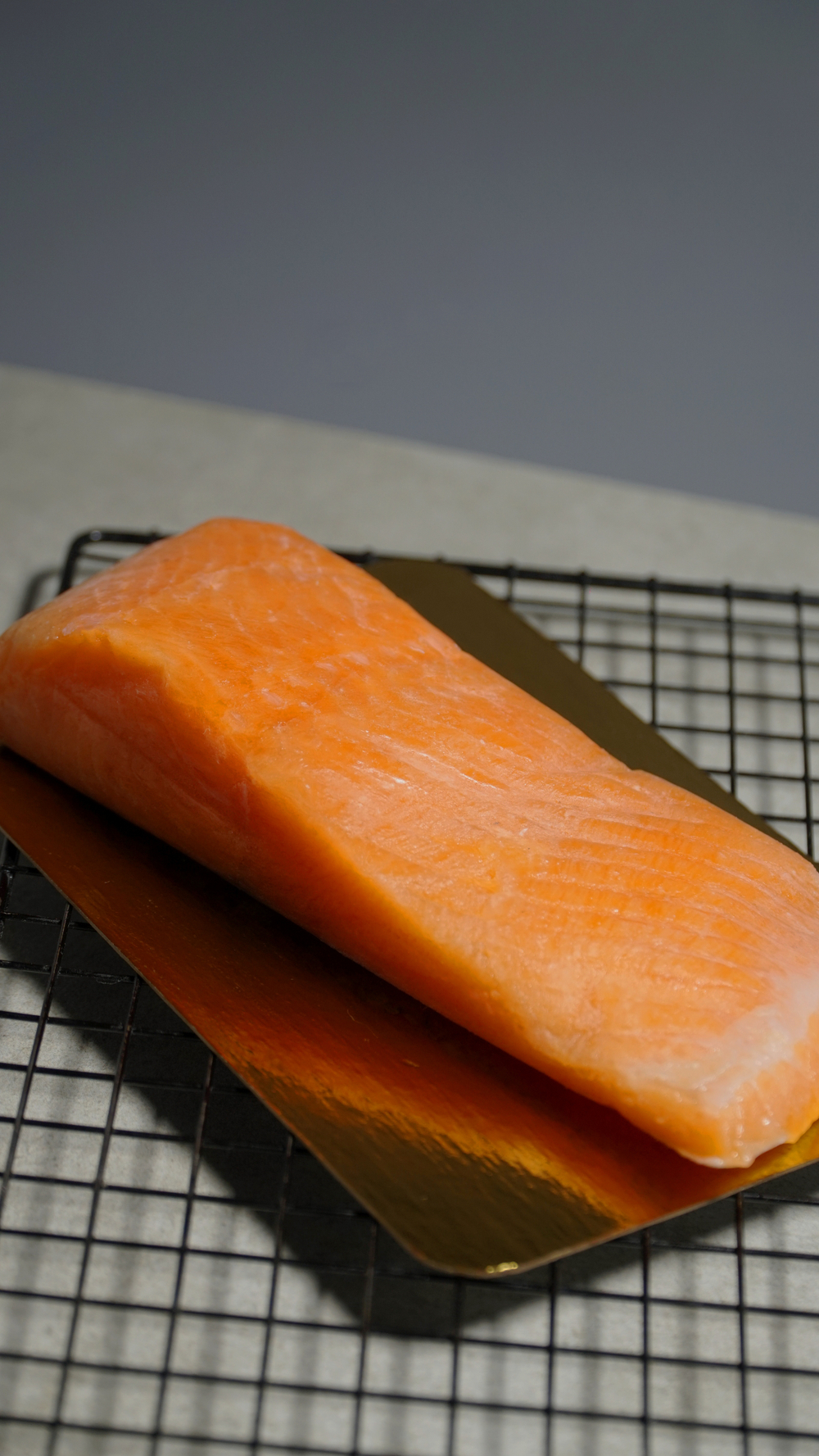 Лосось Атлантический (Кижуч) филе слабосоленое трим В