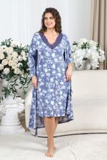 Халат Фрезия-4 Виотекс ИНДИГО