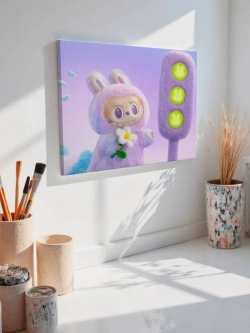 Картина на стену 40 X 50 Лабубу