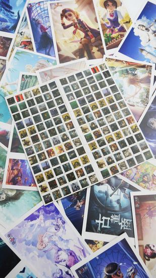 Набор открыток, карточек и наклеек "Идентити V / Identity V", 188 предметов