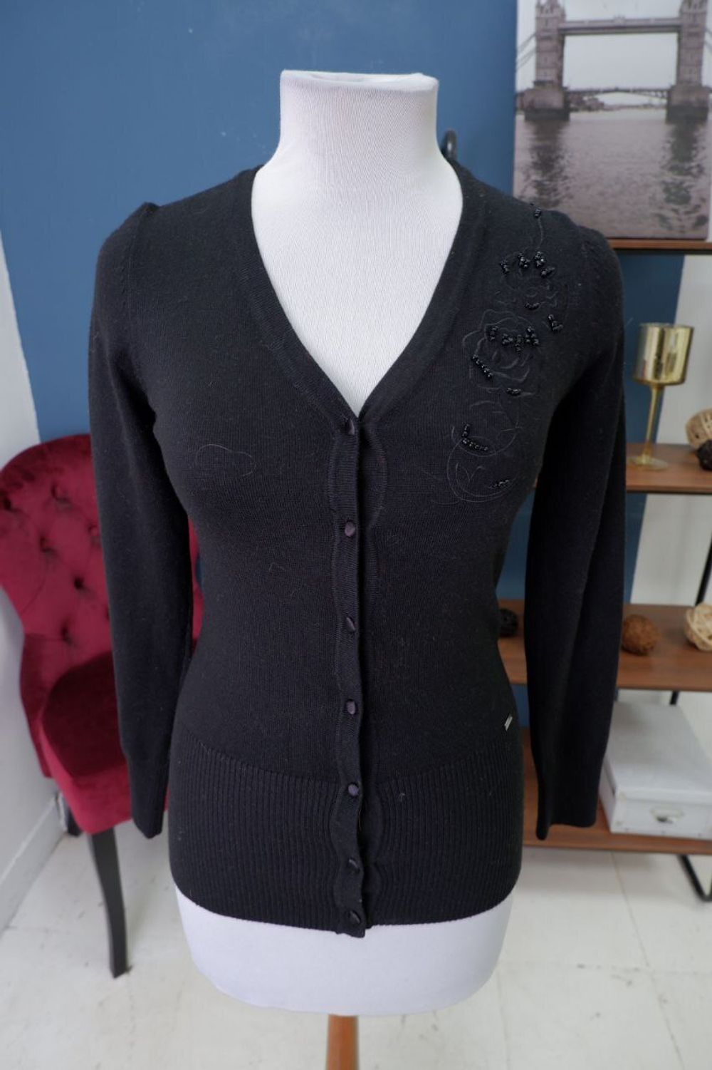 Кардиган Finn Flare с вышивкой 42 размер