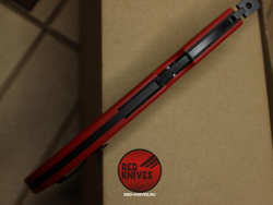 Нож Cold Steel Espada Large - красная рукоять, клинок черный RK/509