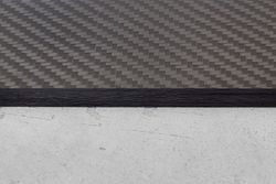 Карбон twill 3K, плашка 140x80x8мм